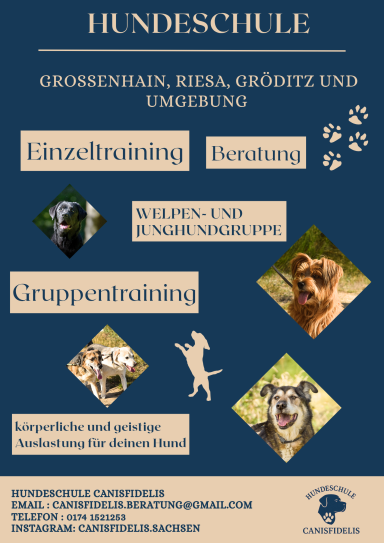 Hundeschule Riesa, Hundeschule Großenhain, Hundeschule Gröditz